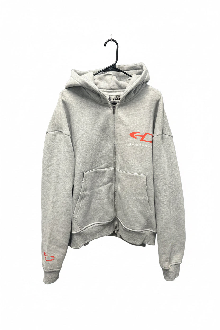 Grey Men’s Athletic Zip Up