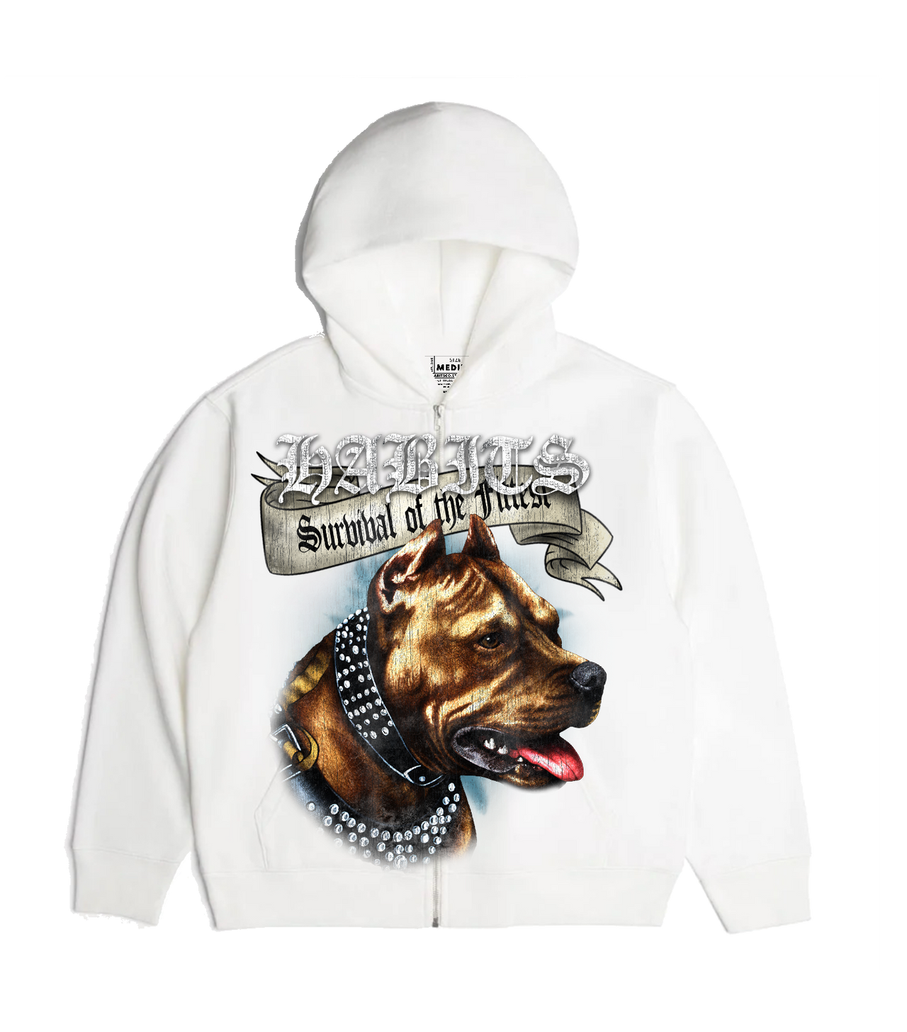 Bulldog Zip Up