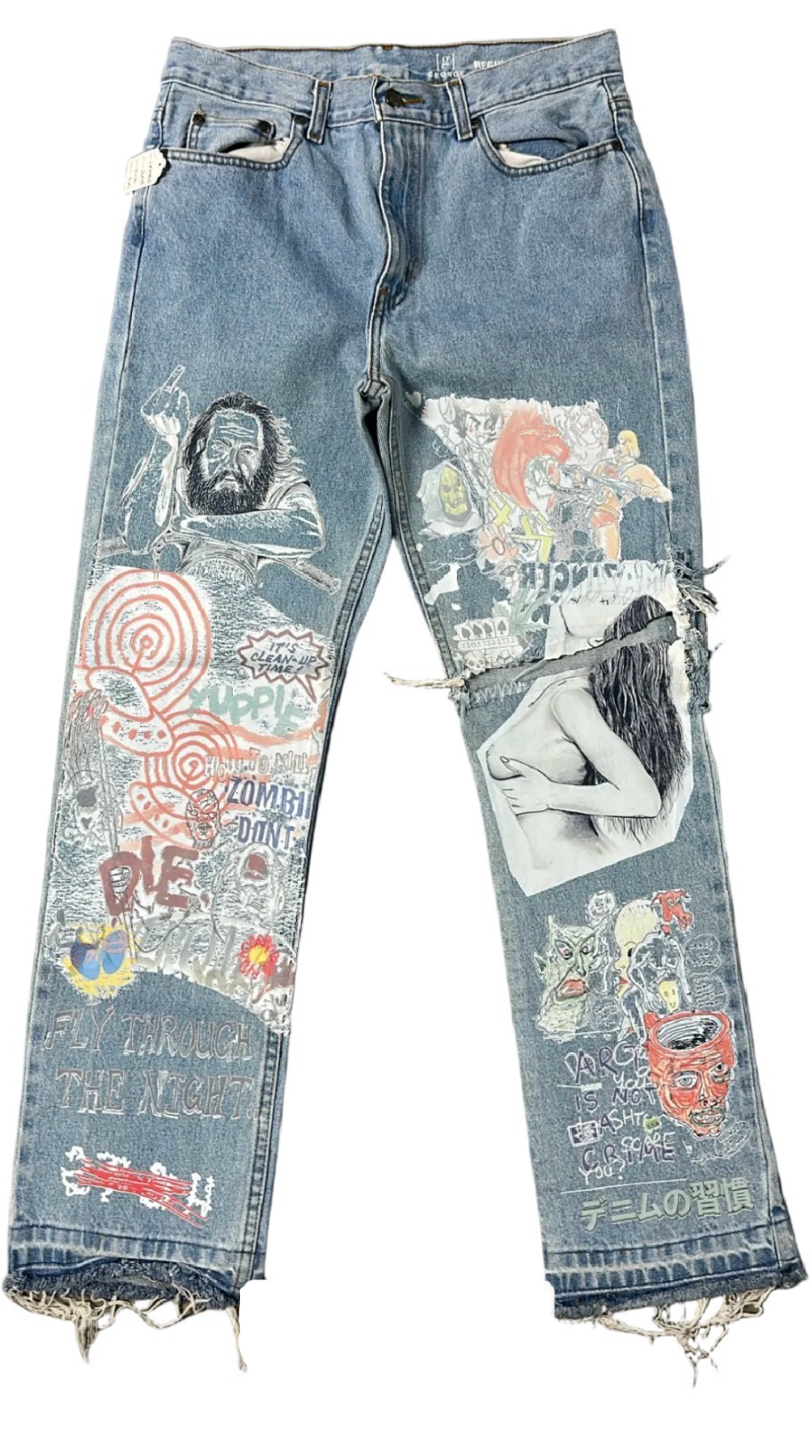 Scribble Jeans