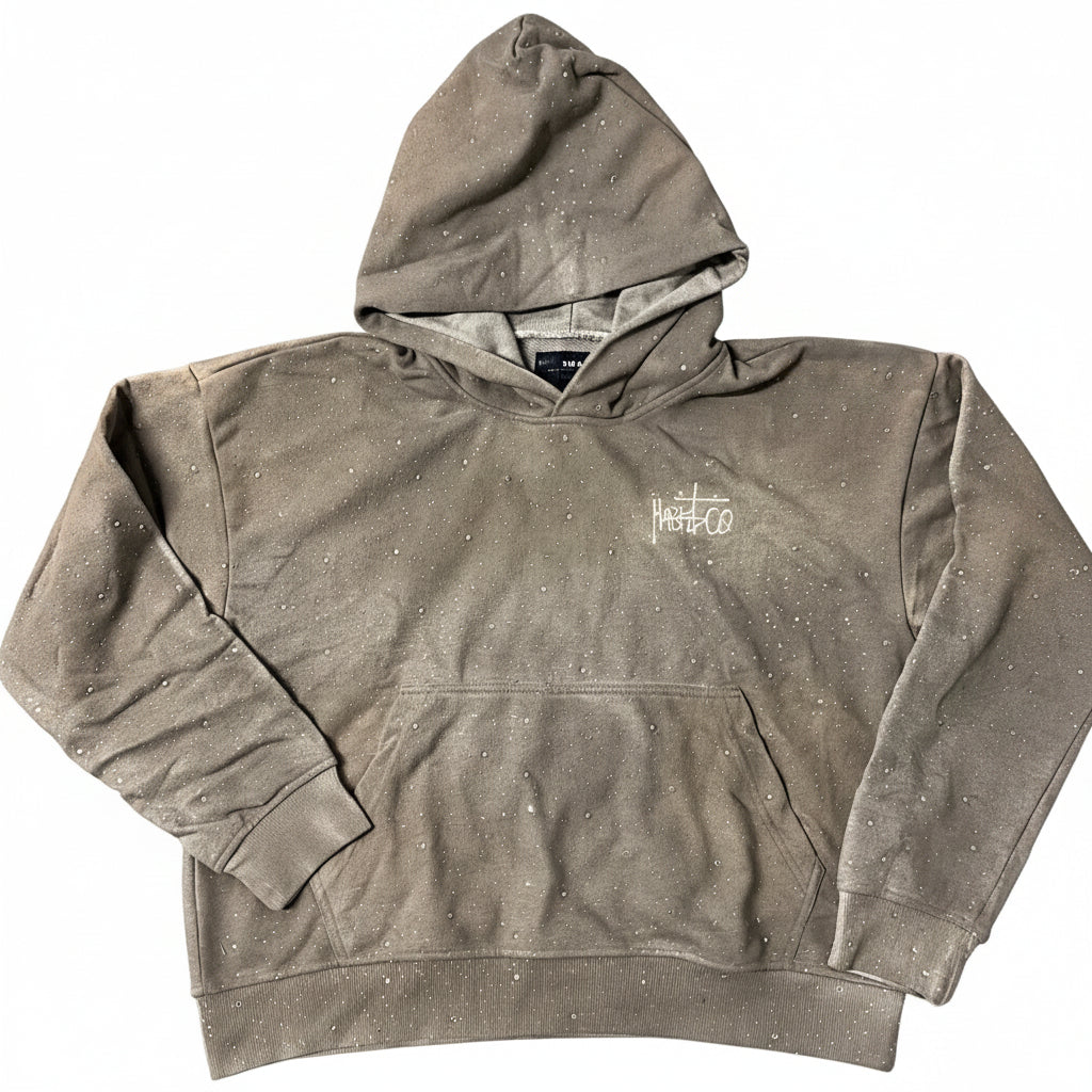 Vintage Rhinestone Hoodie